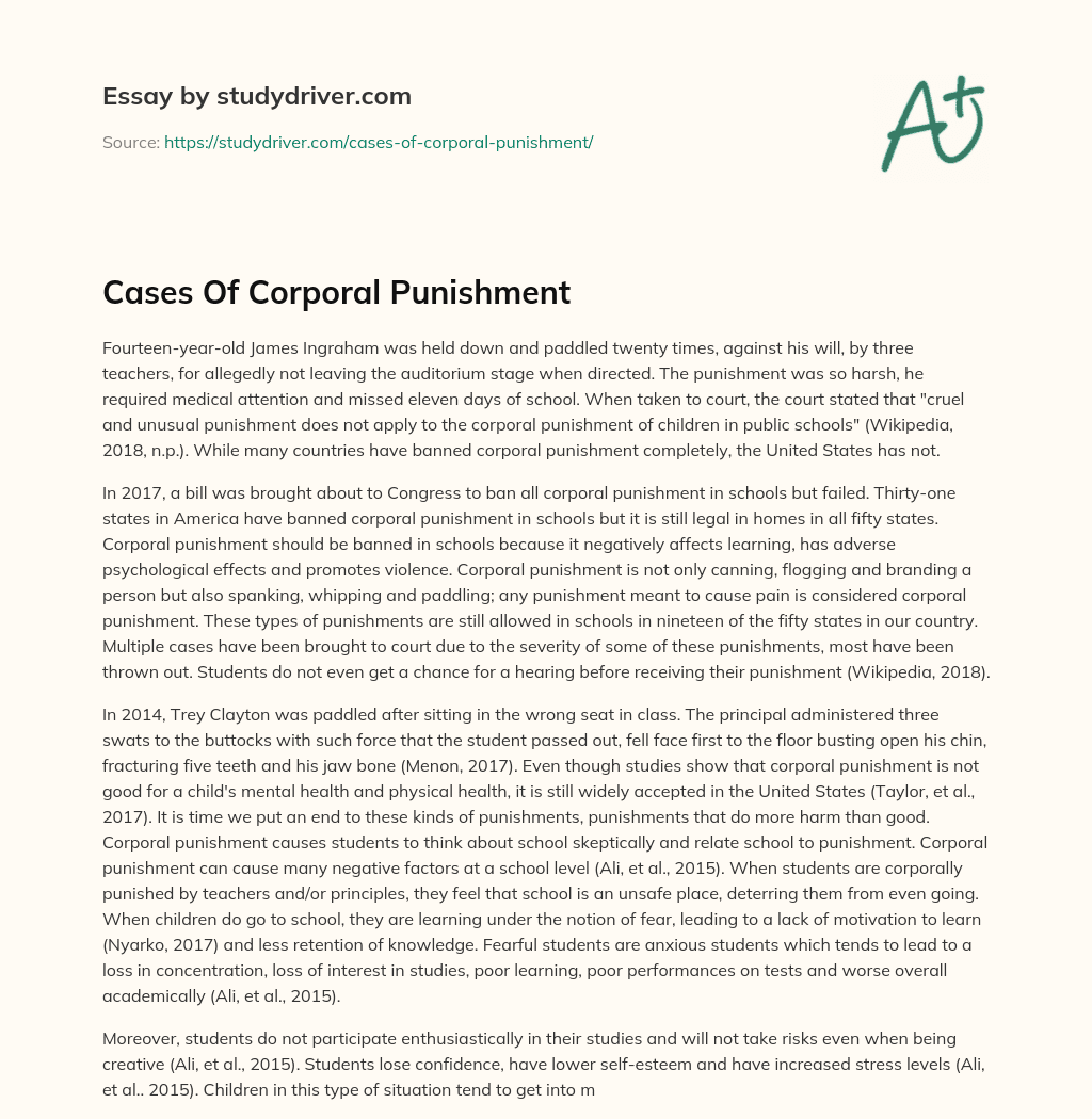 cases-of-corporal-punishment-free-essay-example-studydriver