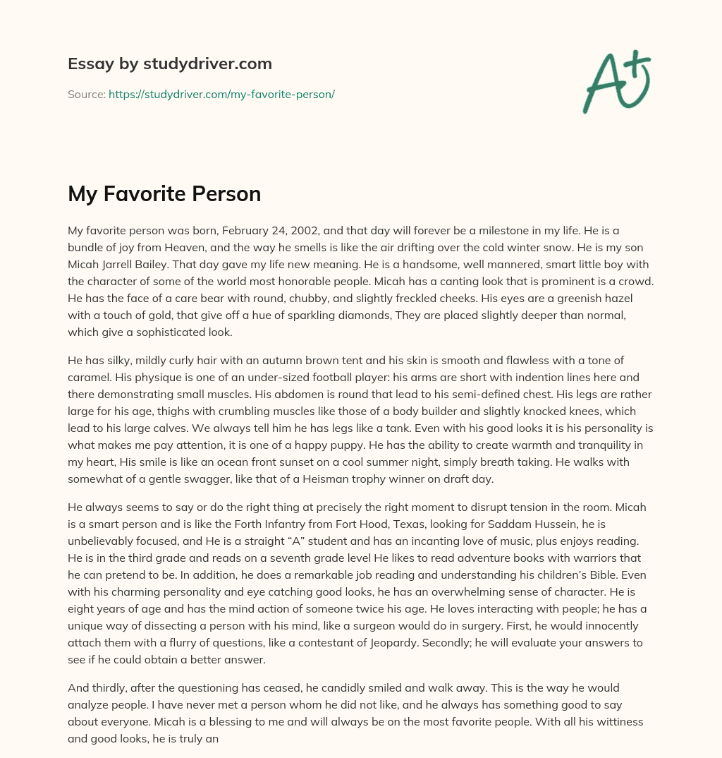 a better person essay