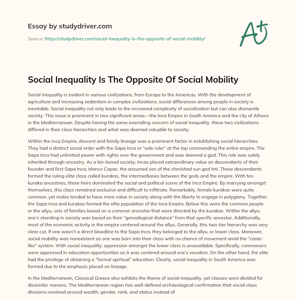 social-inequality-is-the-opposite-of-social-mobility-free-essay